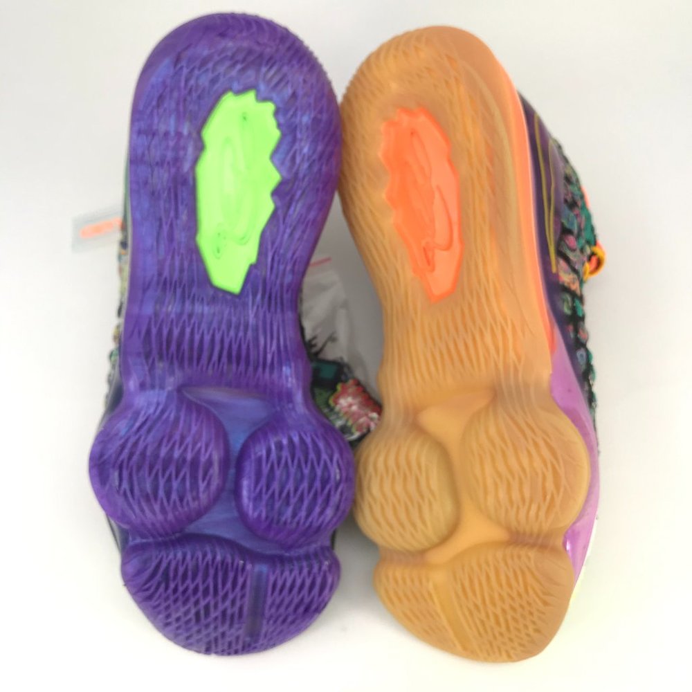 Nike Lebron XVII 17 'What The' CV8079-900 Basketball Sneakers - Picture 9 of 13